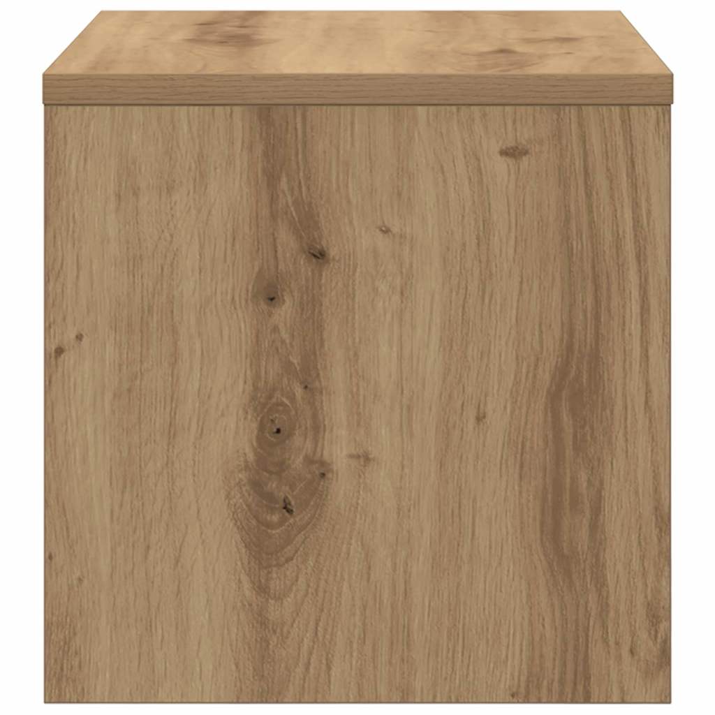 Bedside Cabinet Artisan oak 40 x 40 x 30 cm Engineered wood